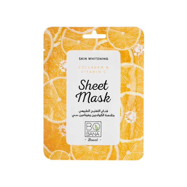 BOBANA VITAMIN C & COLLAGEN SHEET MASK