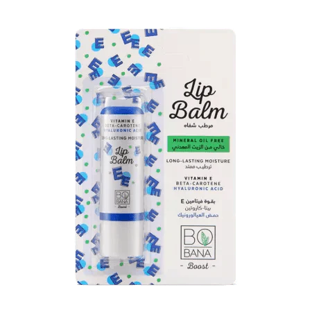 Bobana Lip Balm With Vitamin E & Hyaluronic Acid