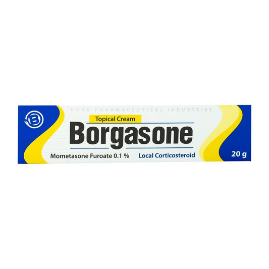 Borgasone 0.1 % Cream - 20 gm