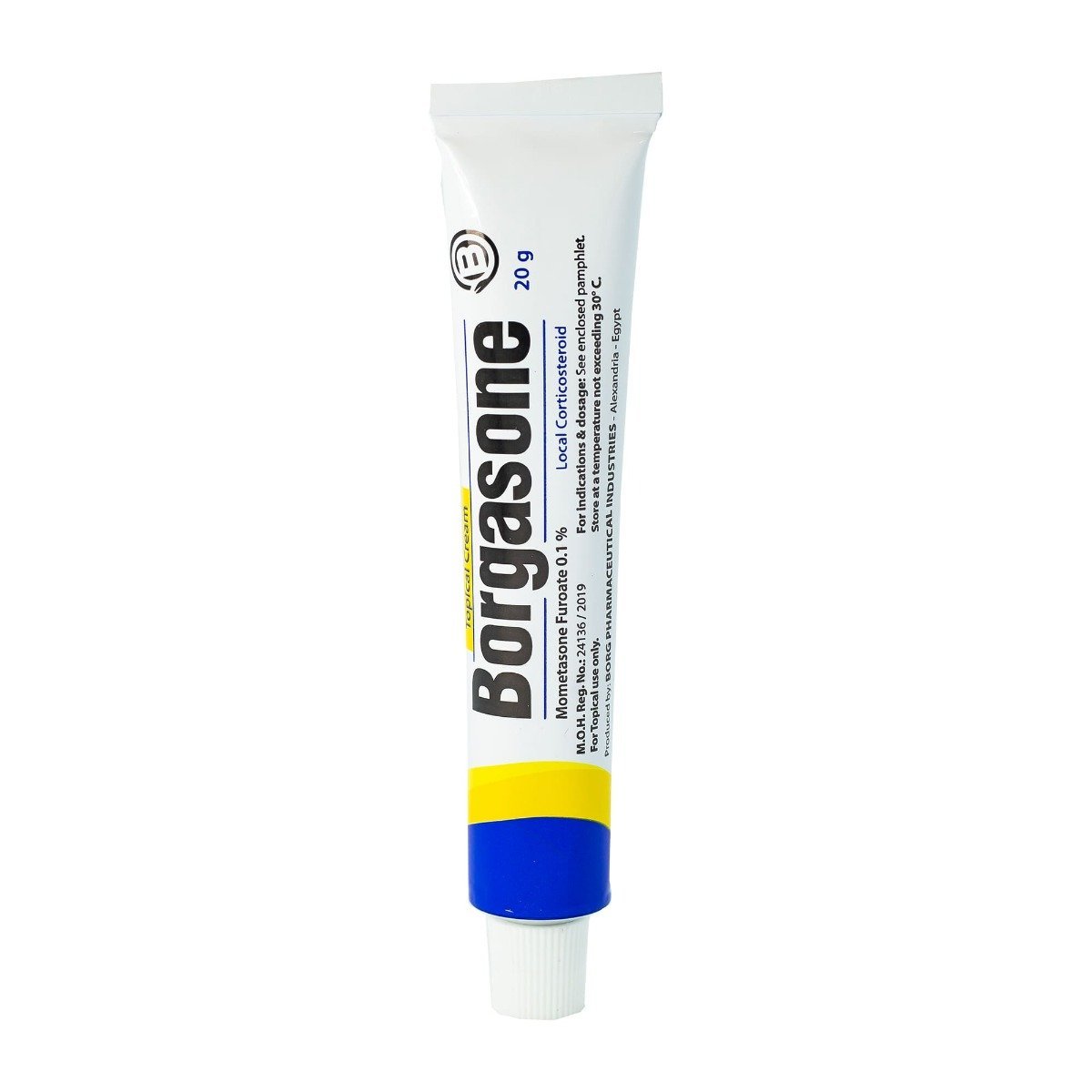 Borgasone 0.1 % Cream - 20 gm