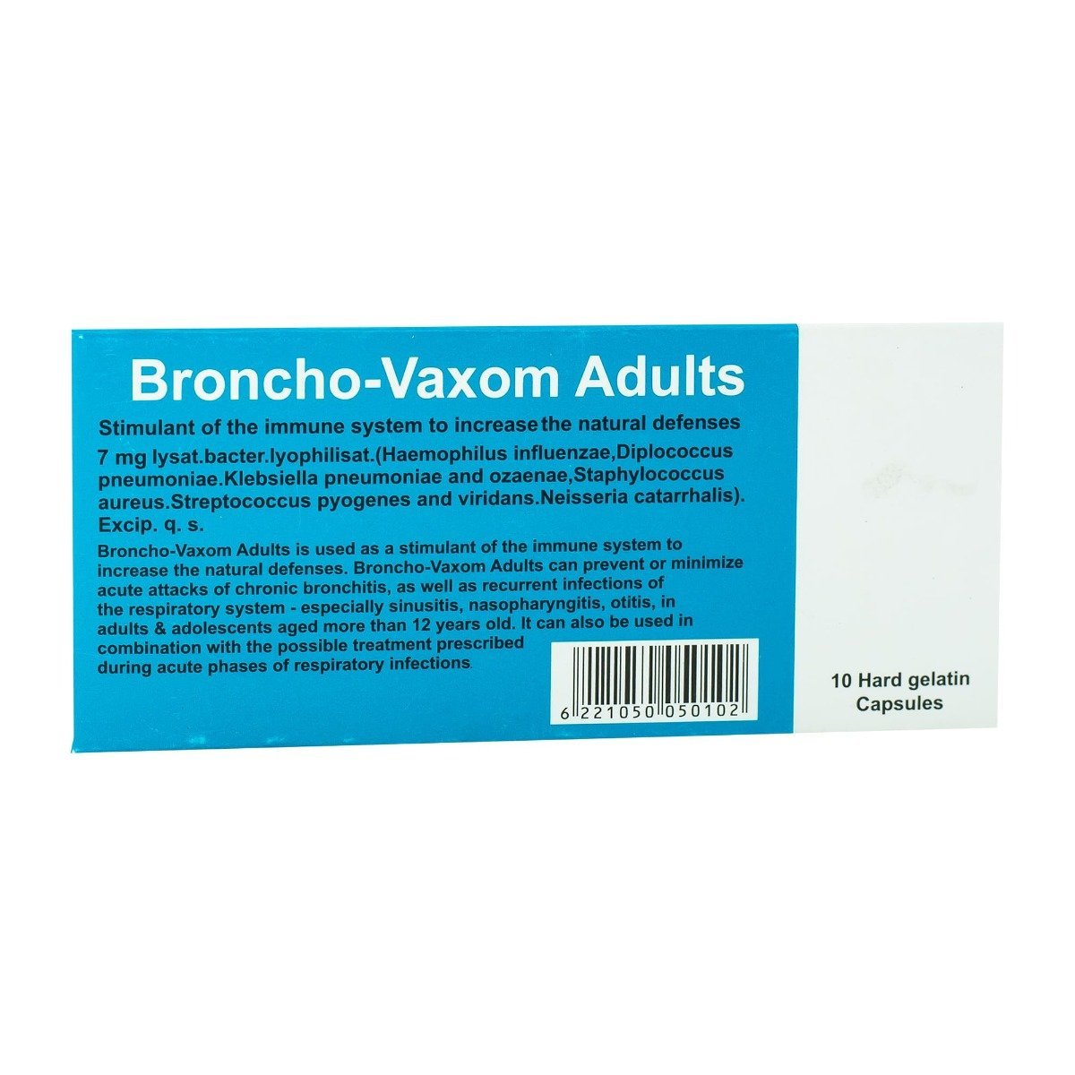 Broncho Vaxom Adults - 10 Capsules