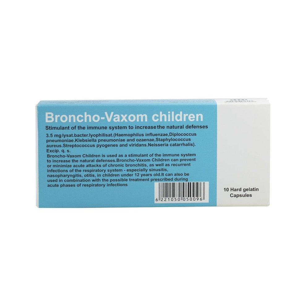 Broncho Vaxom Children - 10 Capsules – Re3aya Pharmacy