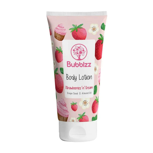 Bubblz Strawberry ‘n' Cream Body Lotion – 150gm