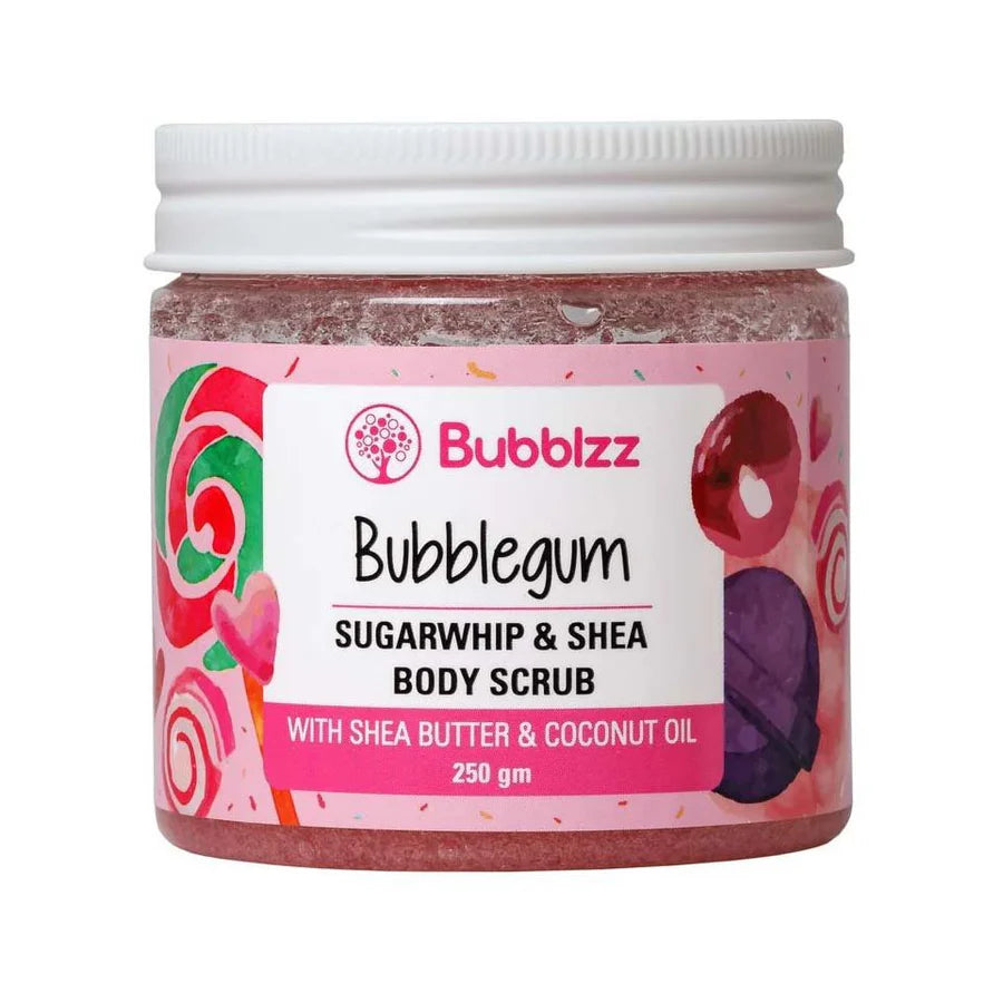 Bubblzz Bubblegum Sugar Whip & Shea Body Scrub – 250gm