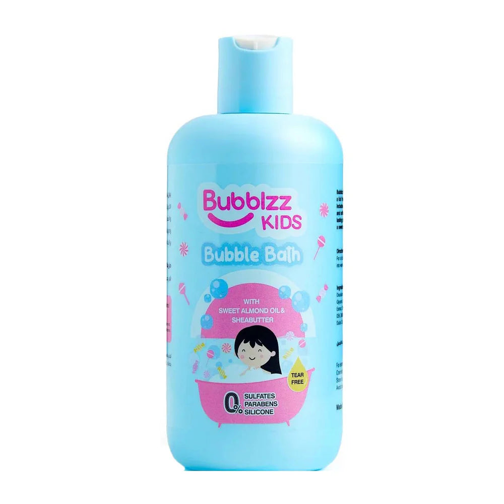 Bubblzz Kids Bubble Bath With Sweet Almond Oil & Shea Butter - 325ml