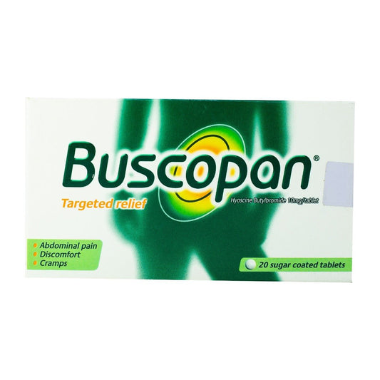 Buscopan 10 mg - 20 Tablets