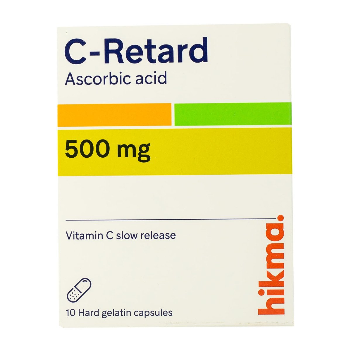 C Retard 500 mg - 10 Capsules