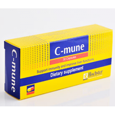 C - mune dietary supplemet Support Immunity & Improve Liver Functions 30 capsules