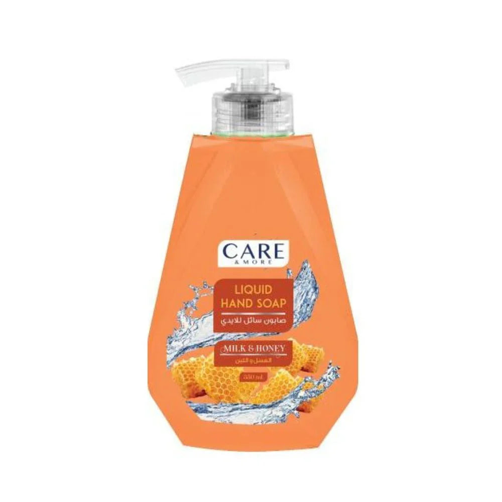 CARE & MORE MILK&HONEY LIQUID HAND SOAP 350ML