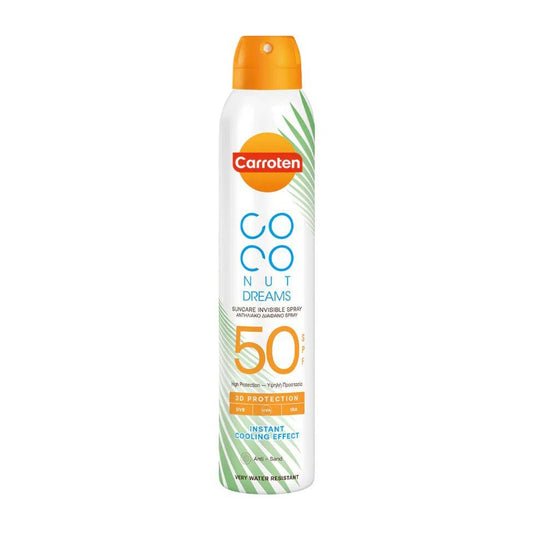 Carroten Coconut Dreams SPF 50 Sunscreen Invisible Spray – 200ml