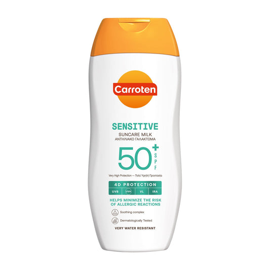 Carroten Sensitive SPF 50+ Sunscreen Milk – 200ml