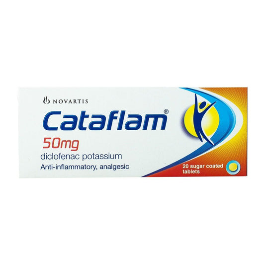 Cataflam 50 mg - 20 Tablets