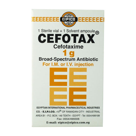 Cefotax 1 gm - 1 Vial