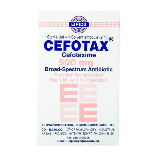 Cefotax 500 mg - 1 Vial