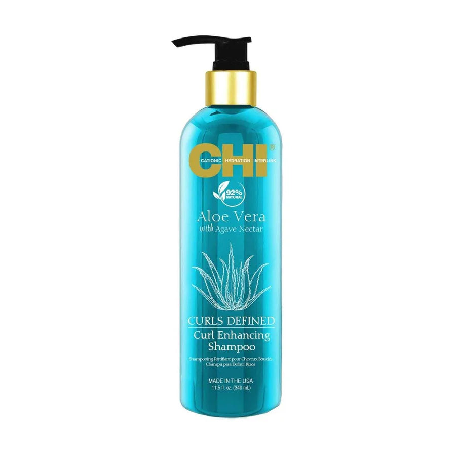 CHI Aloe Vera Curls Defined Curl Enhancing Shampoo - 340ml