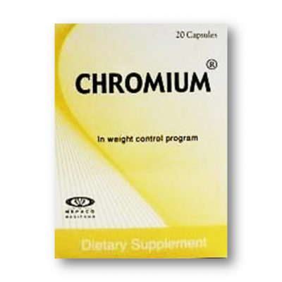 Chromium 200 mcg Mepaco ( Chromium ) 20 capsules