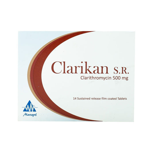 Clarikan SR 500 mg - 14 Tablets