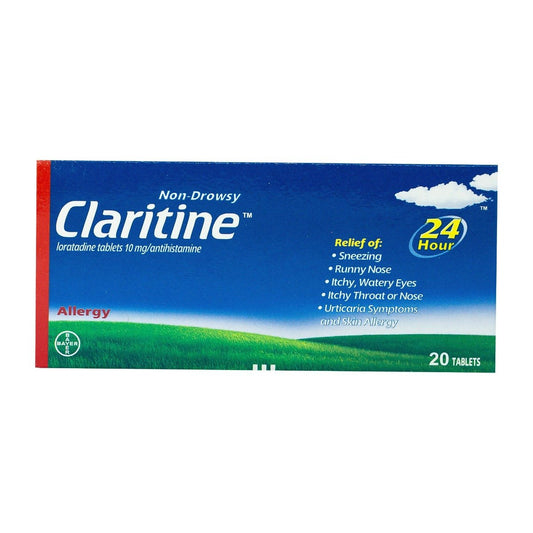 Claritine 10 mg - 20 Tablets