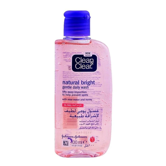 Clean & Clear Natural Bright Gentle Daily Wash - 50ml