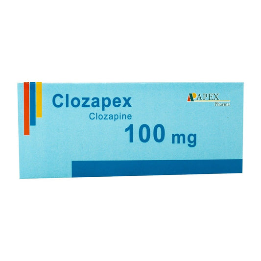 Clozapex 100 mg - 50 Tablets