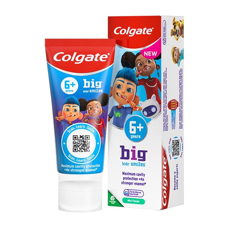 Colgate Big Kids Smiles 6+ Years Toothpaste - 50ml