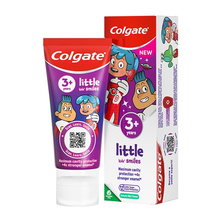 Colgate Little Kids Smiles 3+ Years Toothpaste - 50ml