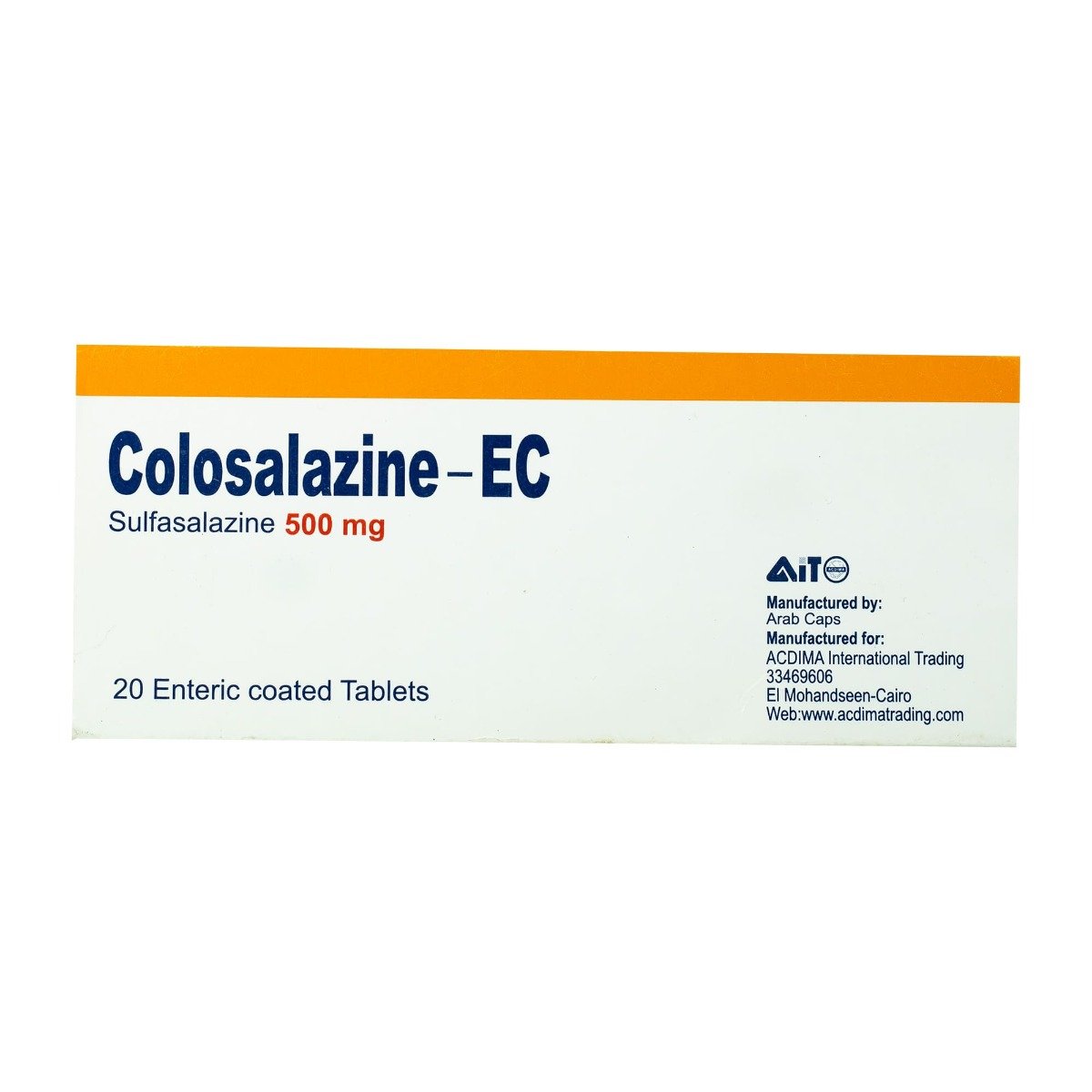 Colosalazine EC - 20 Tablets