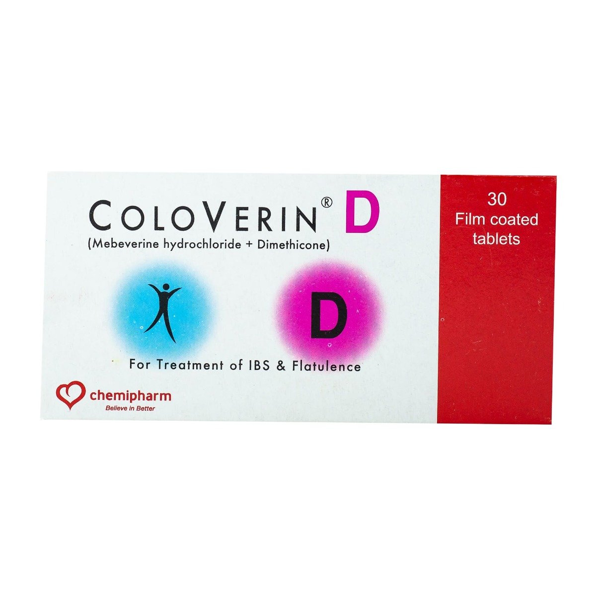 Coloverin D - 30 Tablets