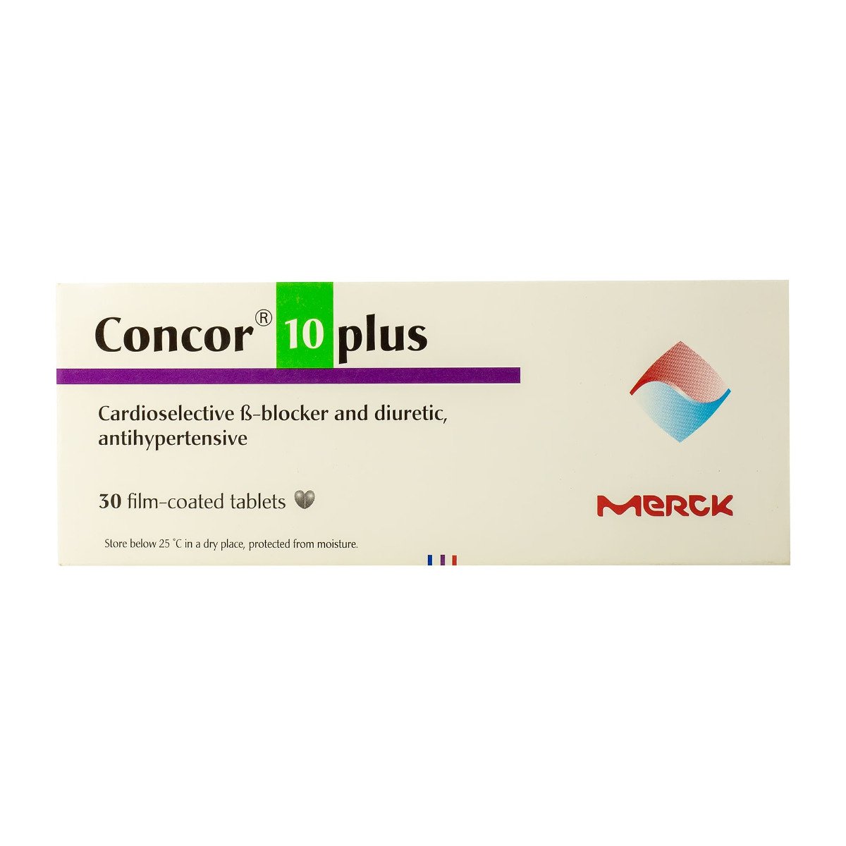 Concor 10 Plus - 30 Tablets