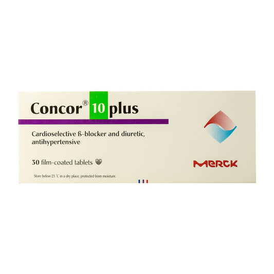 Concor 10 Plus - 30 Tablets