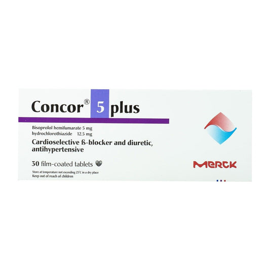 Concor 5 Plus - 30 Tablets