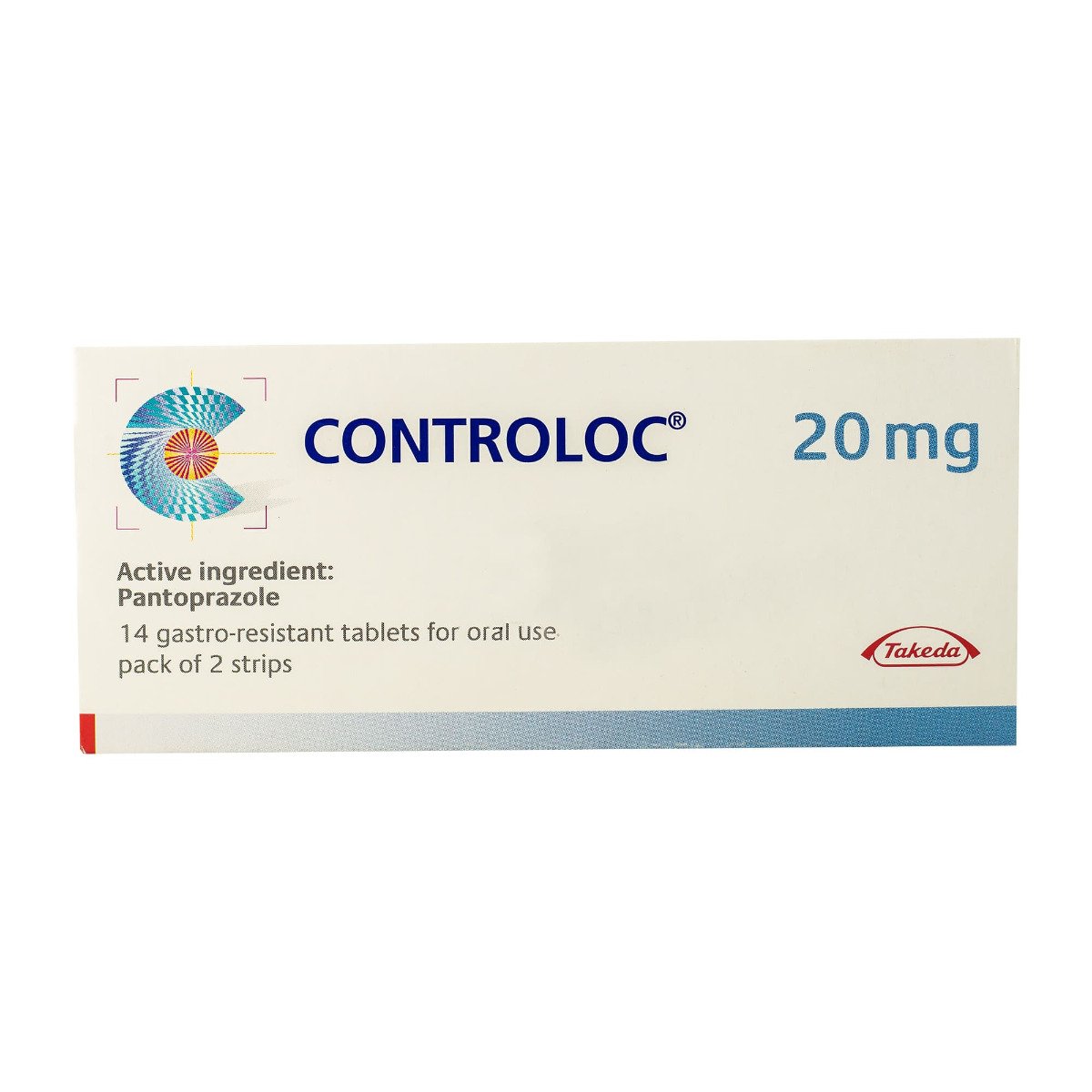 Controloc 20 mg - 14 Tablets