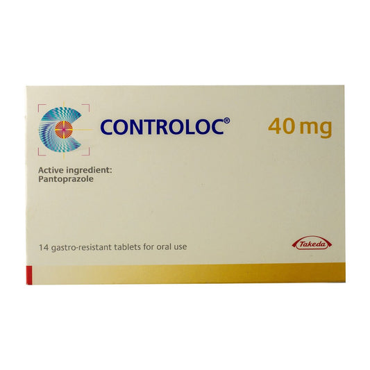 Controloc 40 mg - 14 Tablets