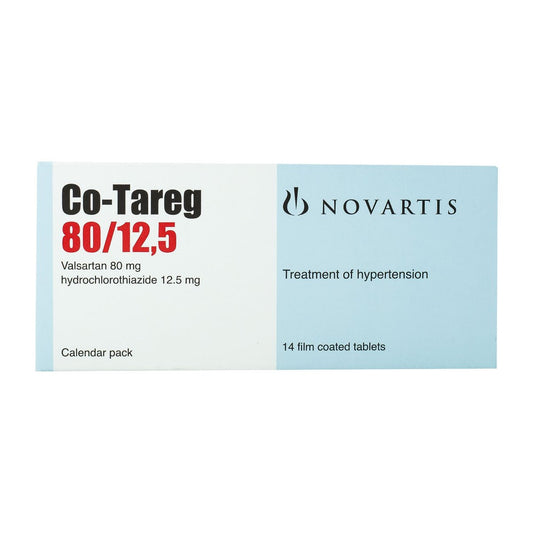 Cotareg 80 mg-12.5 mg - 14 Tablets