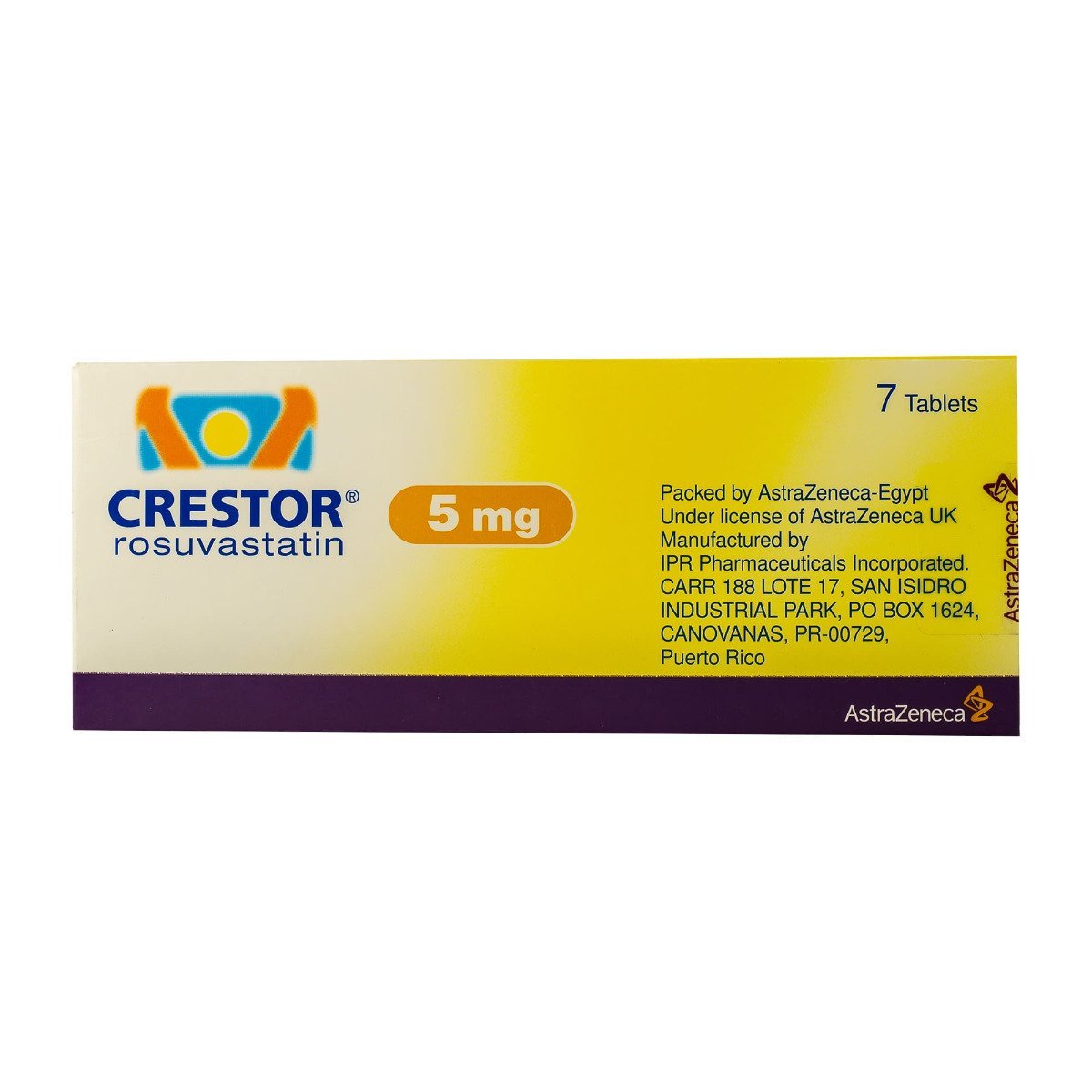 Crestor 5 mg - 7 Tablets