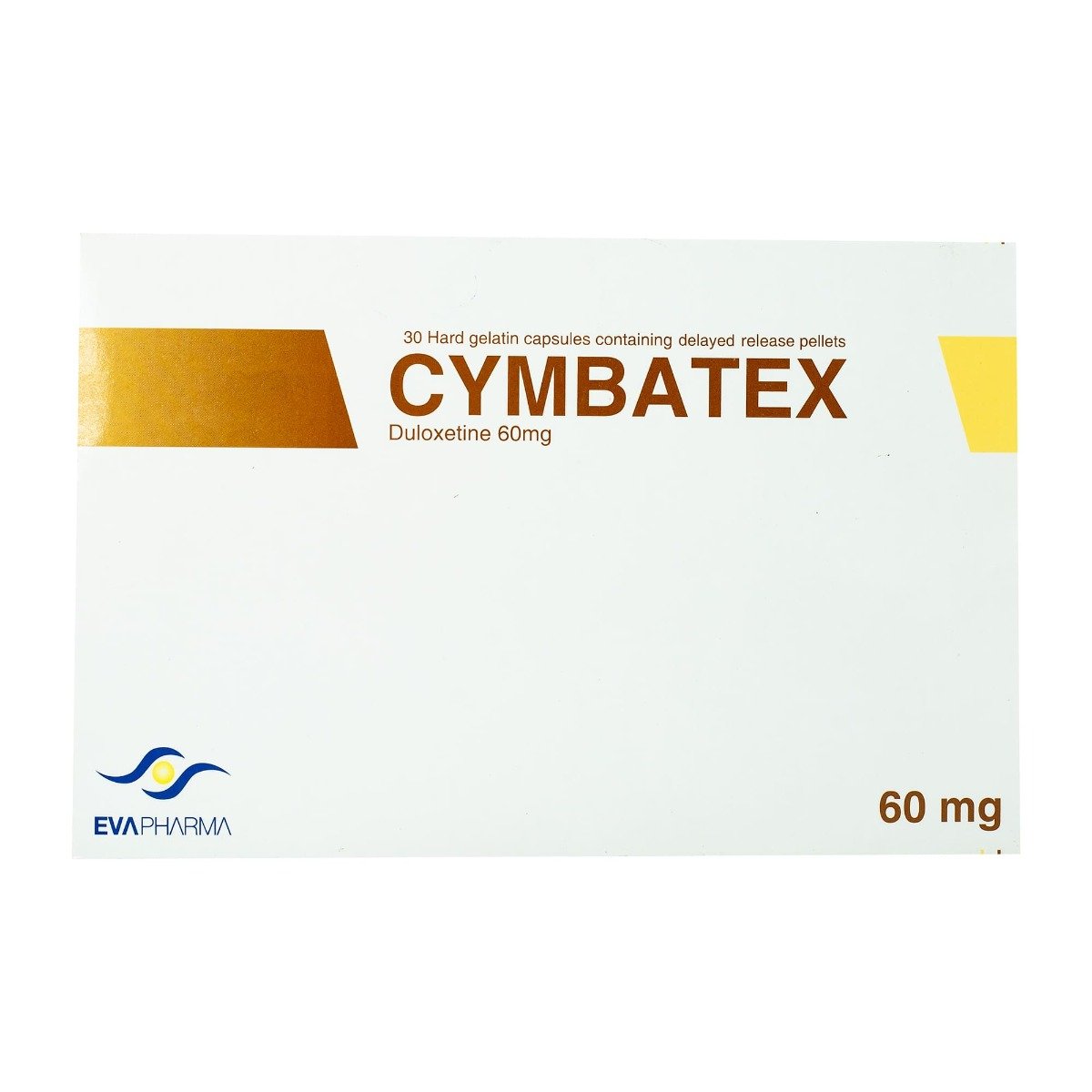 Cymbatex 60 mg - 30 Capsules