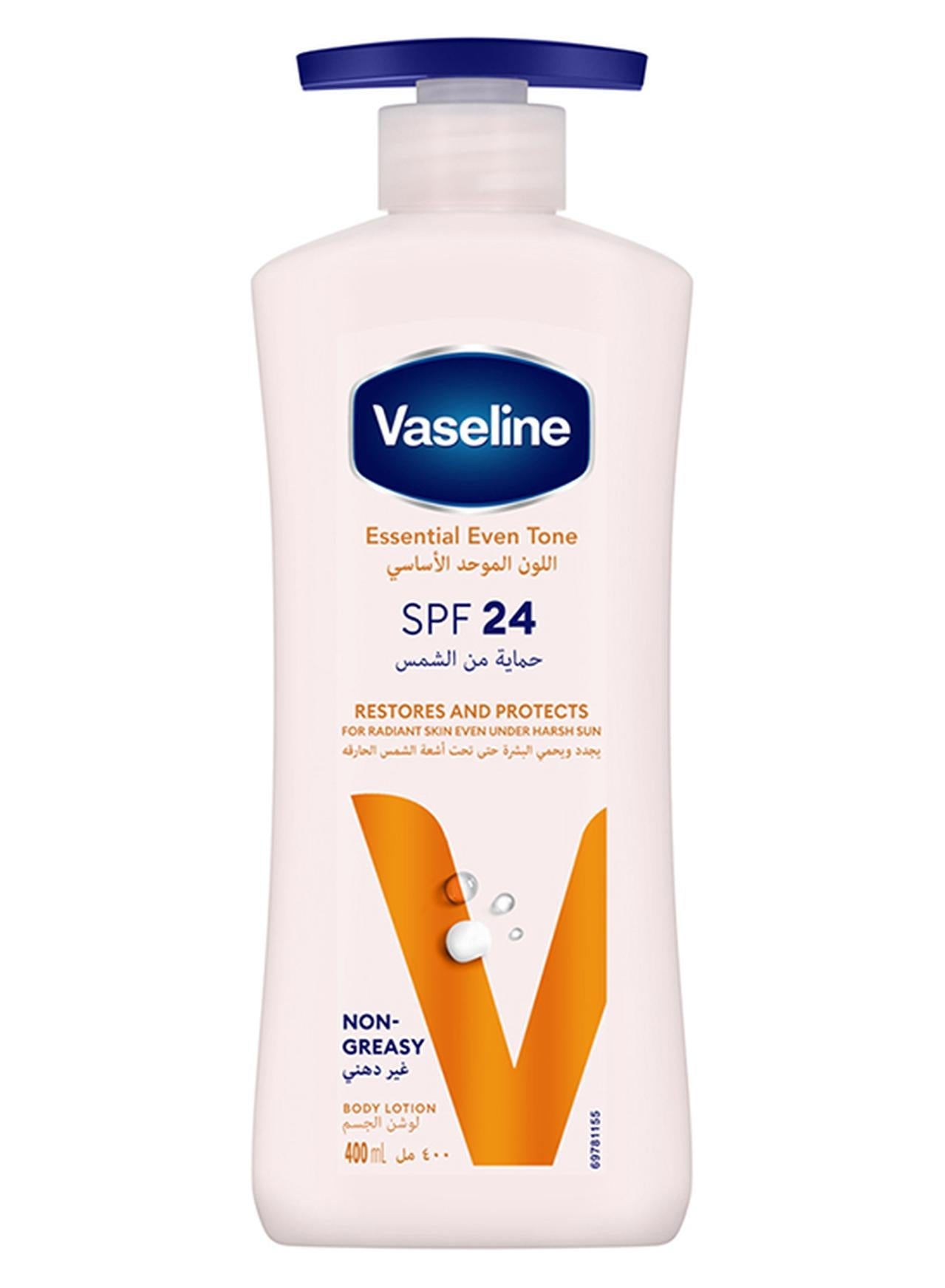 Essential Even Tone Body Lotion  Spf 24 400ml