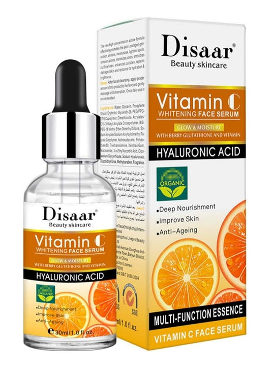 Disaar Vitamin C Hyaluronic Acid Whitening Face Serum 30ml