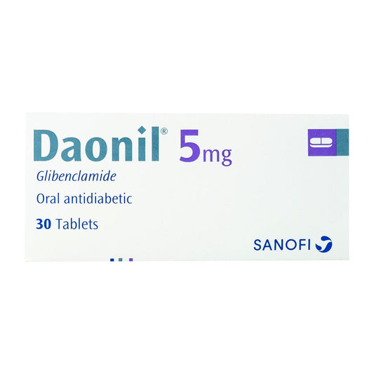 Daonil 5 mg - 30 Tablets