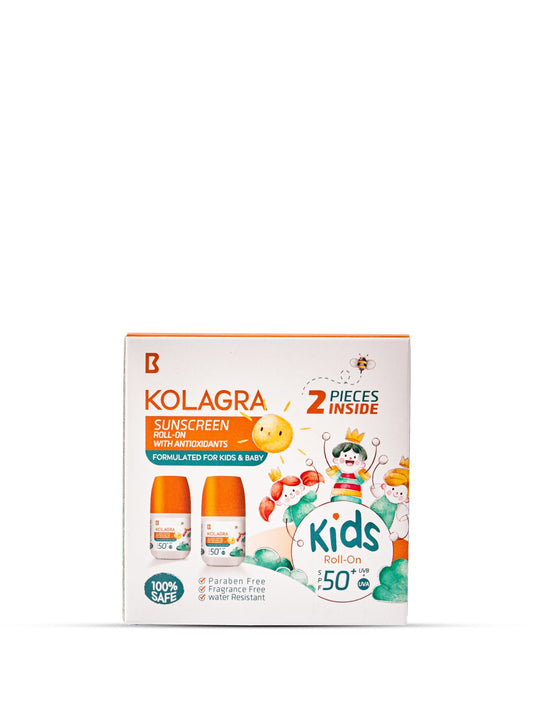 Kolagra sun screen roll on 1+1 kids