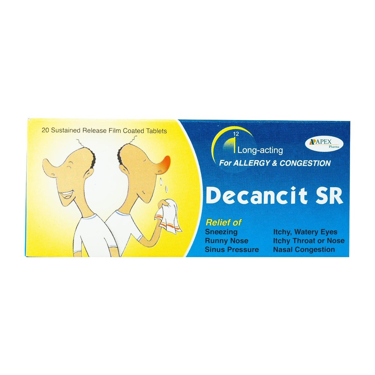 Decancit SR - 20 Tablets