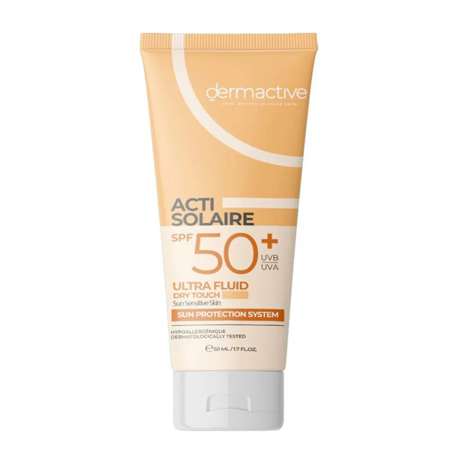 Dermactive Acti-Solaire SPF 50+ Light Tinted Ultra Fluid Dry Touch – 50ml