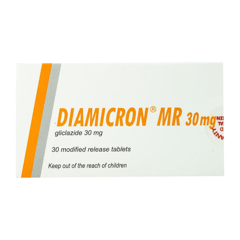 Diamicron MR 30 mg - 30 Tablets – Re3aya Pharmacy