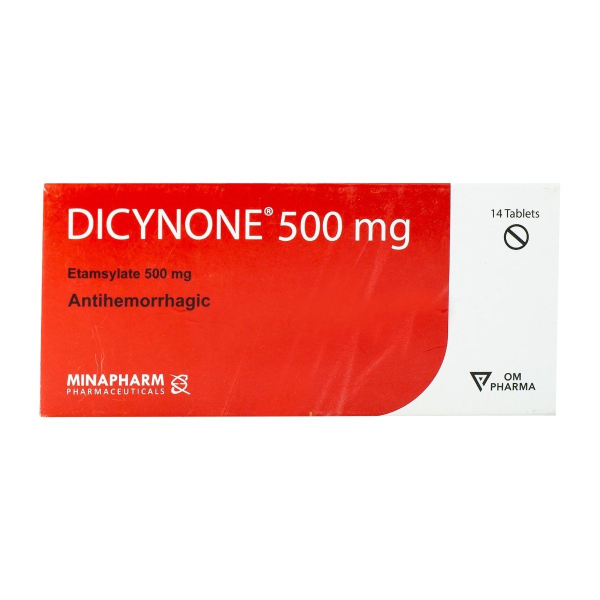 Dicynone 500 mg - 14 Tablets