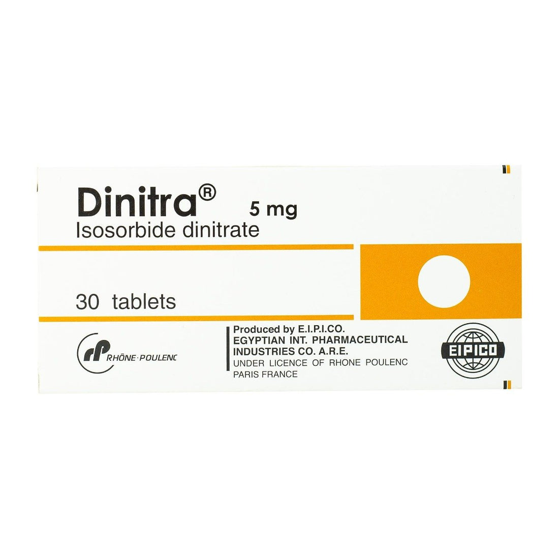 Dinitra Dinitra 5 mg - 30 Tablets – Re3aya Pharmacy