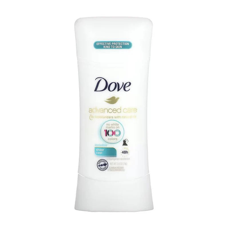 Dove Advanced Care Invisible Sheer Cool 48H Antiperspirant Stick - 74gm