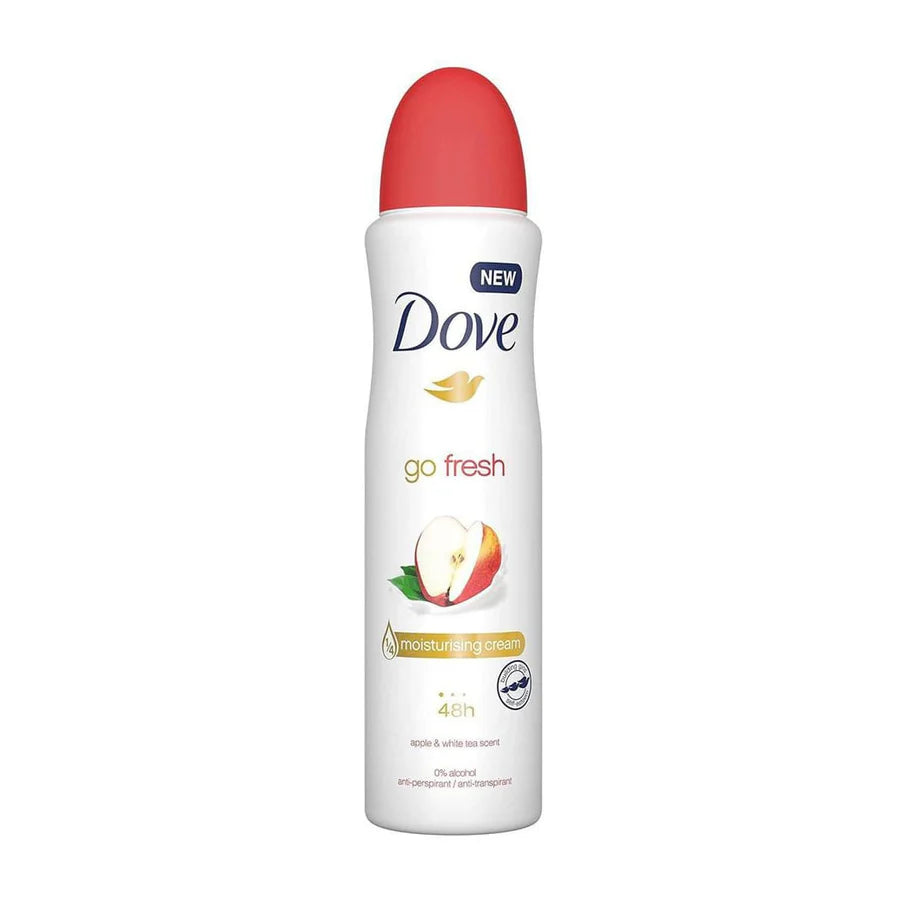 Dove Go Fresh Apple & White Tea Antiperspirant Deodorant Spray - 250ml