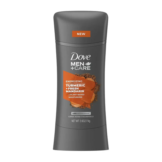 Dove Men and Care Energizing Turmeric and Mandarin Antiperspirant Stick - 74gm