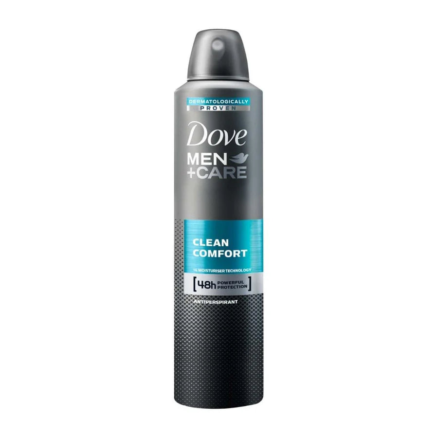 Dove Men + Care Clean Comfort Antiperspirant Spray - 250ml