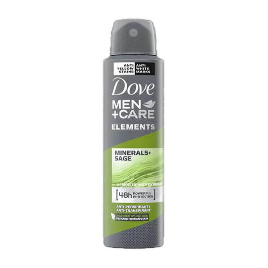 Dove Men +Care Minerals Sage Antiperspirant Spray - 250ml